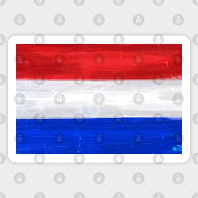 Netherland Flag Sticker by Dojaja